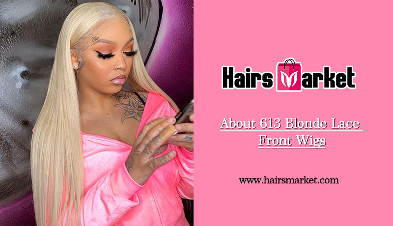 blonde lace front wig