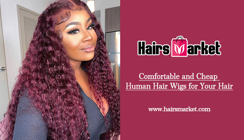 cheap human hair wigs