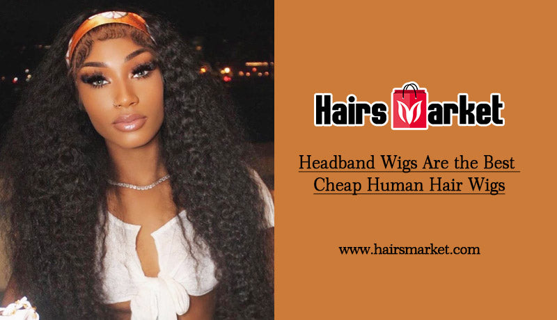 headband human hair wigs