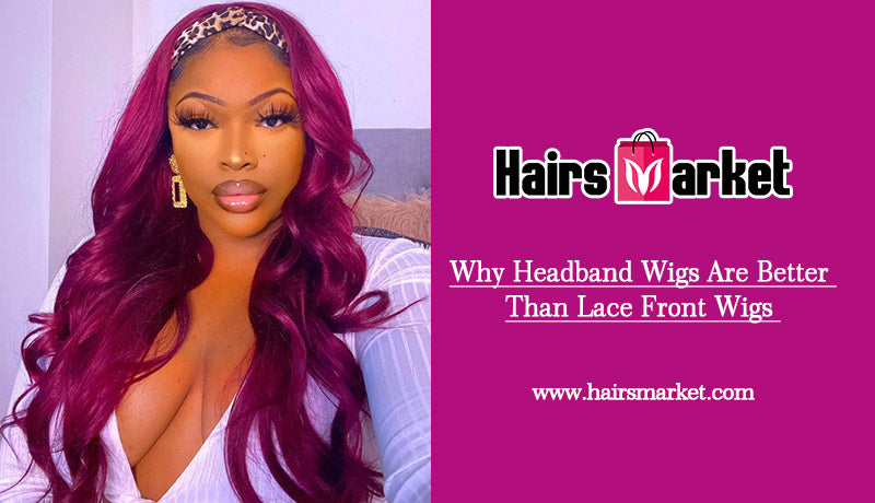 headband human hair wigs