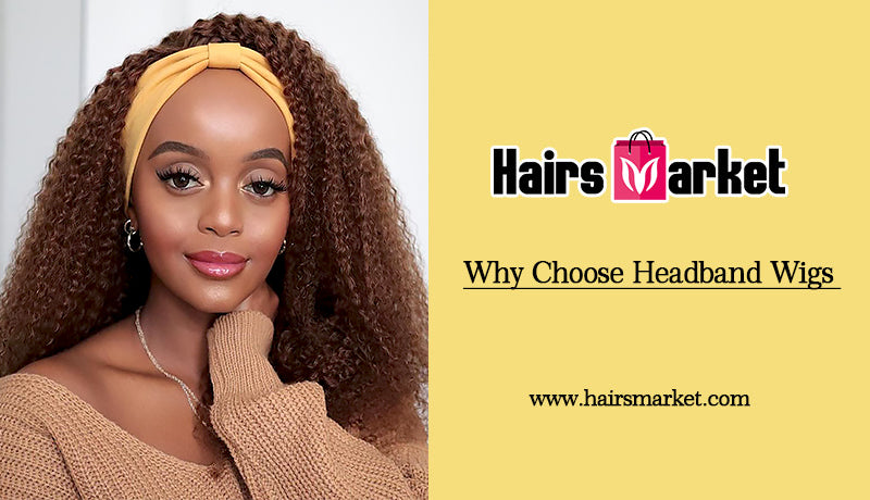 headband human hair wigs