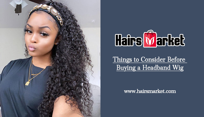 headband human hair wigs