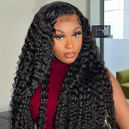 (Code:LF17)Hairsmarket Deep Wave 13x4 HD Lace Front Wigs Ready To Wear Glueless Wig 13x6 Lace Frontal Wigs 30 Inch