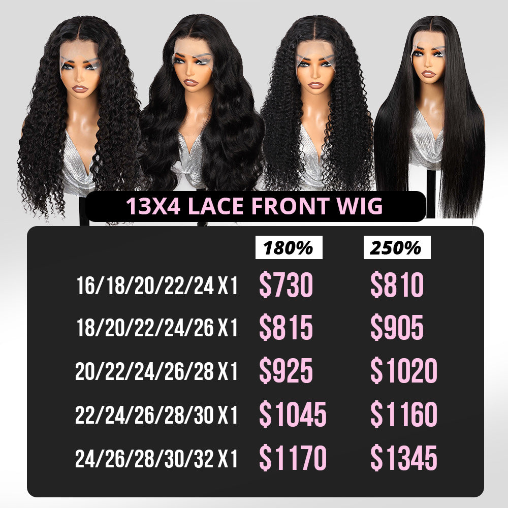 Wholesale | Hairsmarket 13x4 HD Lace Front Wigs 5PCS Free Shipping