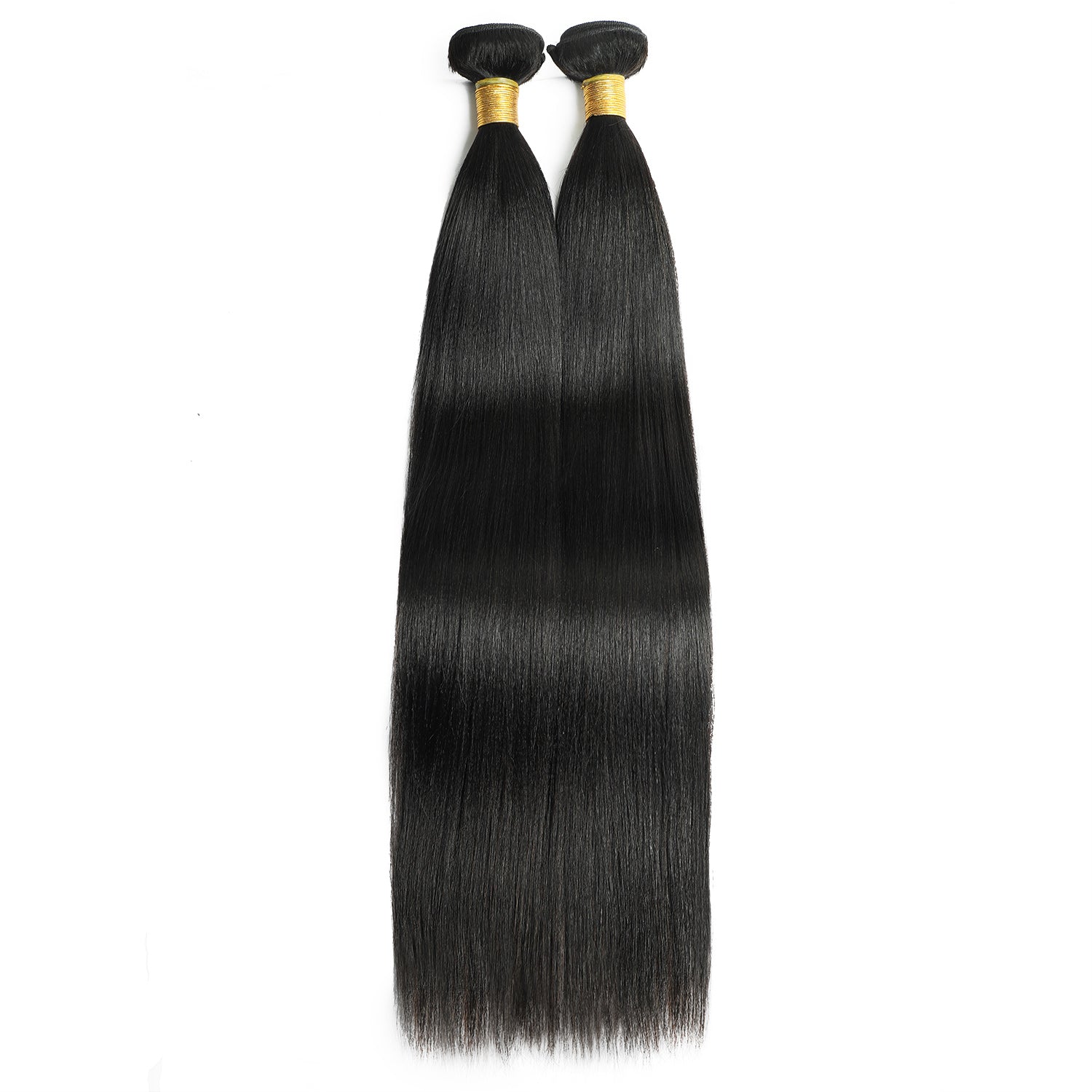 Hairsmarket Light Yaki Human Hair Bundle Brazilian Hair Weave 3 bundles 