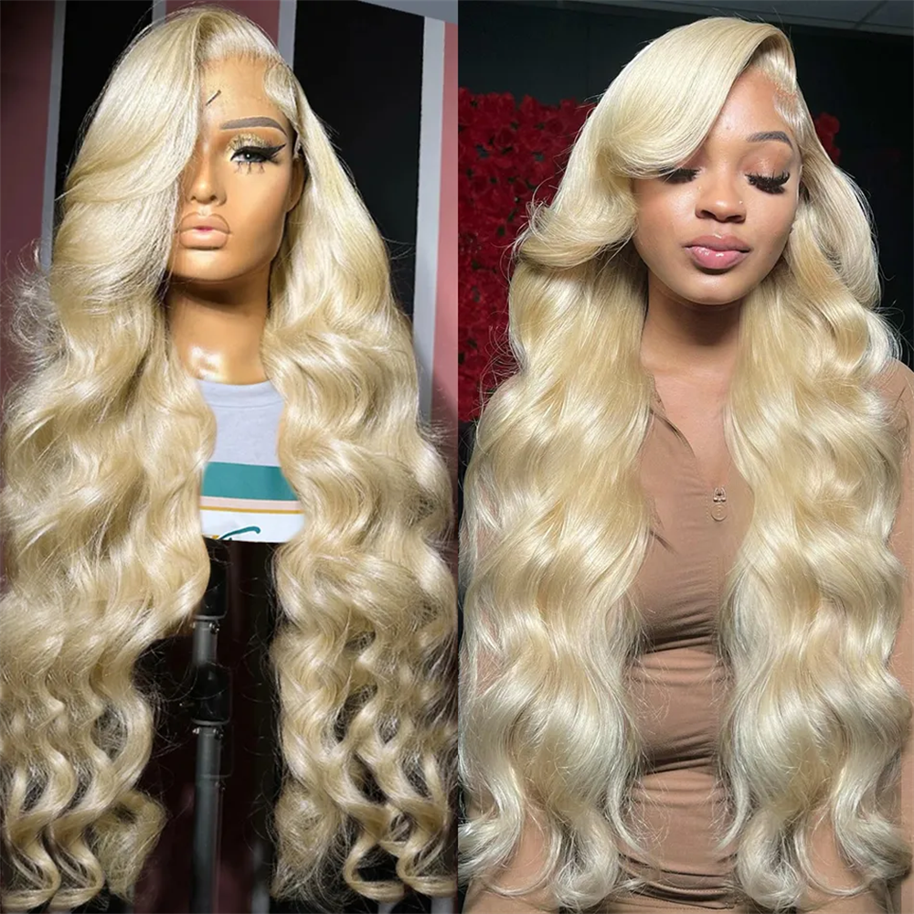 Overnight Shipping 613 Body Wave Human Hair Wigs HD 13x4 Lace Frontal Wigs