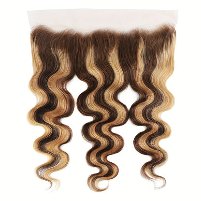 Highlight Body Wave 13x4 Lace Frontal Closure P4/27 Human Hair