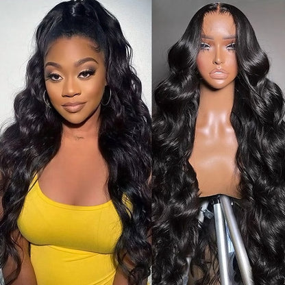 Body Wave Glueless Wigs HD Transparent 13x4 Lace Front Wigs With 3 Cap Sizes