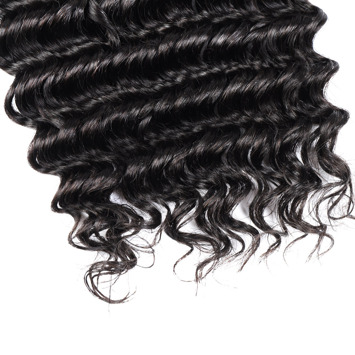 Deep Wave 1 Bundle Bulk Human Hair Extensions For Braiding