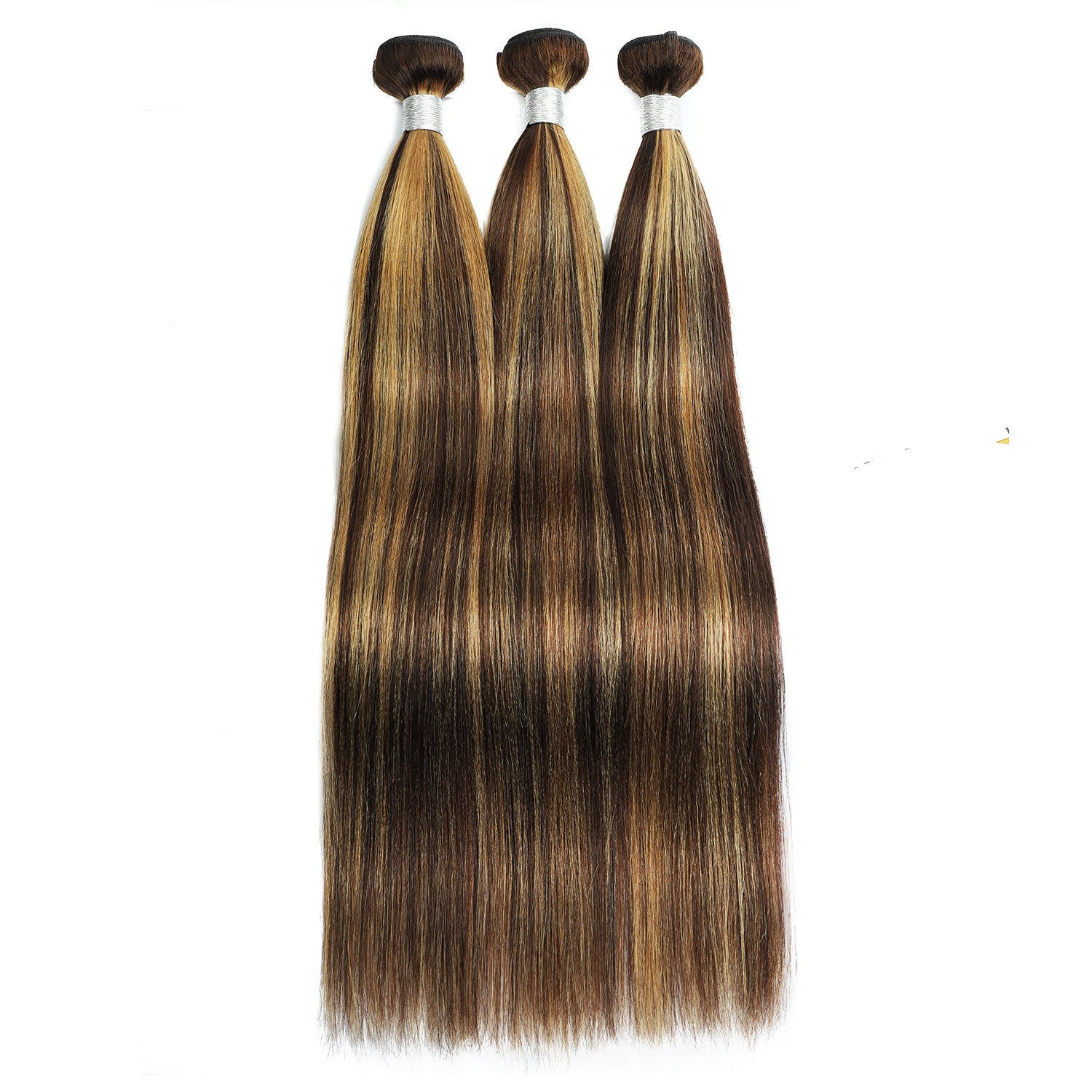 Hairsmarket P4/27 Color Update Yaki Bundles 3 Pcs Deal Light Yaki Extensions