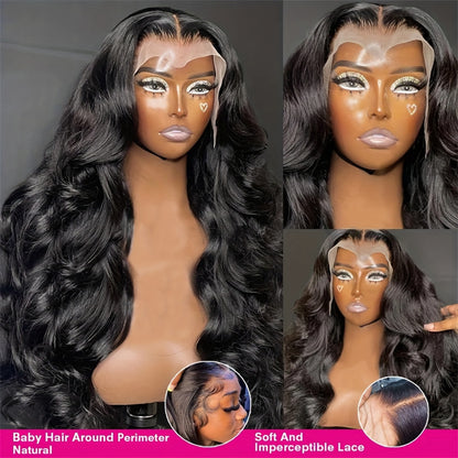 Glueless Body Wave Wigs 13x4 Lace Front Wigs Human Hair HD Lace Frontal Wigs