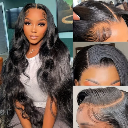 Overnight Shipping Body Wave Lace Front Wigs Human Hair 13x4 HD Lace Wigs