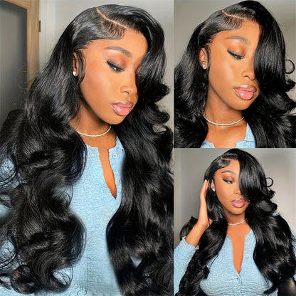 Wear Go Pre Cut Lace Wig Body Wave Human Hair Wigs Bleached Konts Pre Plucked Glueless Wigs