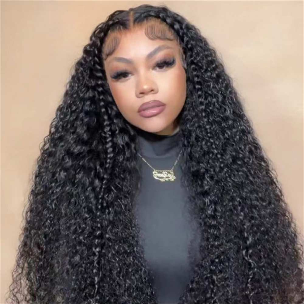 Overnight Shipping Curly Hair 13x4 HD Lace Front Wigs 180% Human Hair Wigs