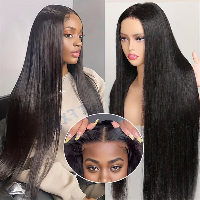 Affordable Glueless HD Lace Front Wigs Human Hair Weave Bundles Sale ...