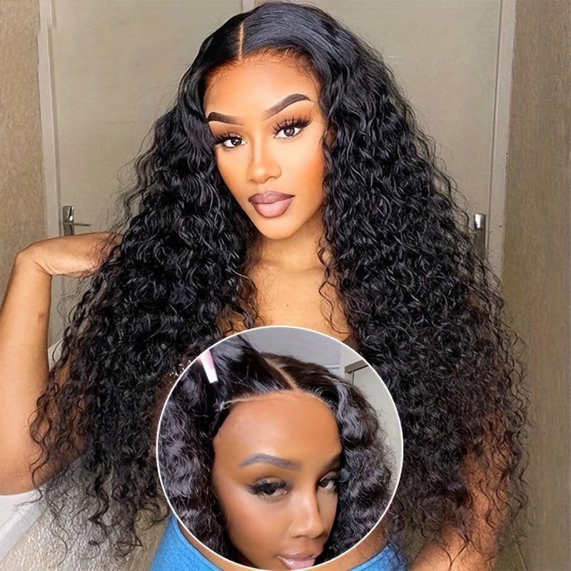 Black Friday Final Deal | Pre-Cut Lace,Pre-Plucked, Bleahed Knots Wear &amp; Go Wigs 13x4 HD Lace Front Wigs