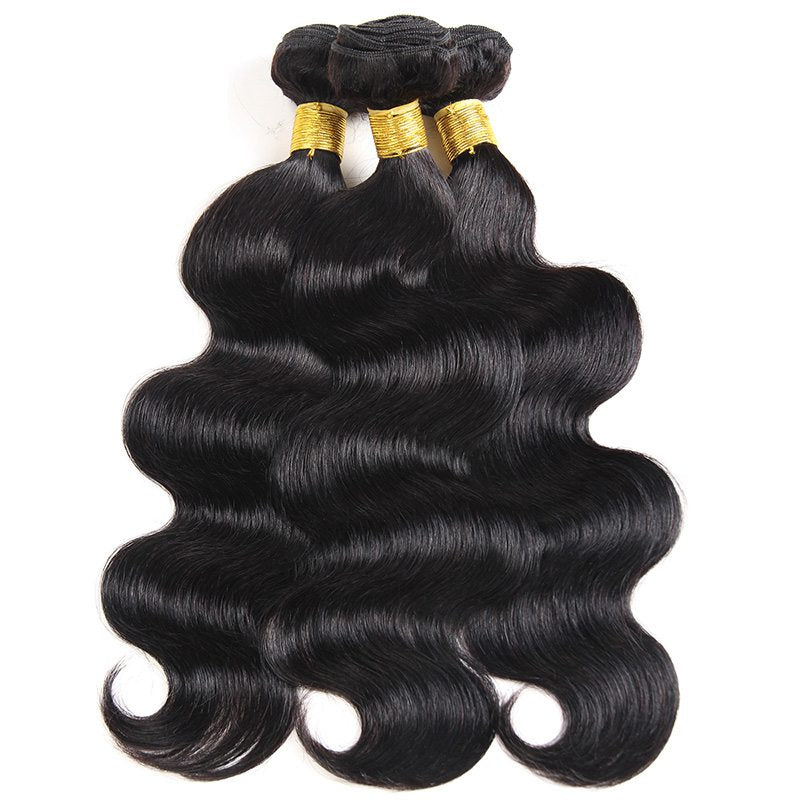 Overnight Shipping Brazilian Straight Human Hair 3 Bundles Body Wave Human Hair Weave