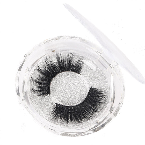 3D Eye Lashes 10 Pairs Mink Eyelashes Criss-cross Strands Cruelty Free