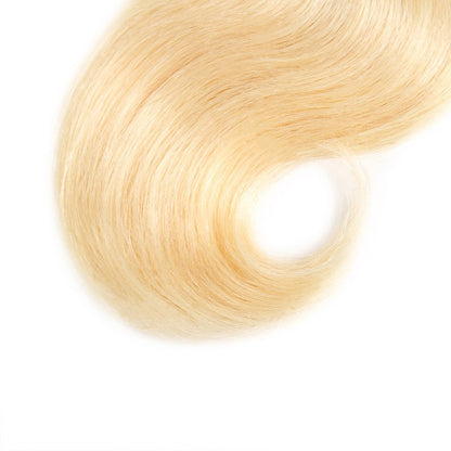 613 Blonde Virgin Body Wave Human Hair 3 Bundles 100% Unprocessed