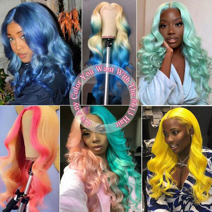 613 Lace Front Wigs Body Wave Human Hair Wigs T Part HD Lace Wigs