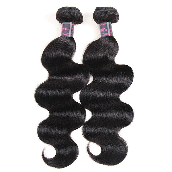 Ishow Hair 2 Bundle Body Wave Virgin Human Hair Extensions