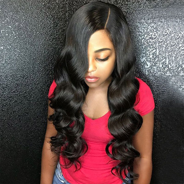 Ishow Brazilian Body Wave 4 Bundles Unprocessed Human Hair Weave