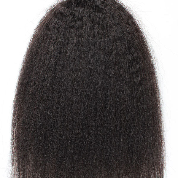 Ishow Hair 2 Bundles Yaki Straight Virgin Human Hair Extensions