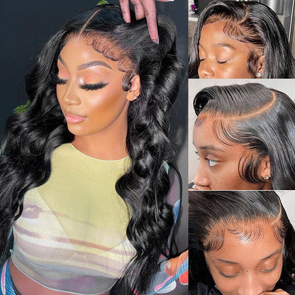 Body Wave HD Lace Wig 13x4 Lace Front Wigs 30 Inch Human Hair Wigs