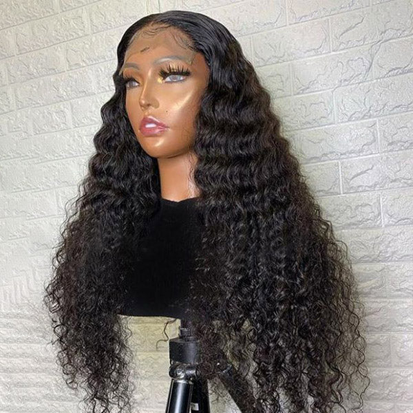 Curly Lace Closure Wigs 5*5 Closure Wigs Transparent Lace Wigs