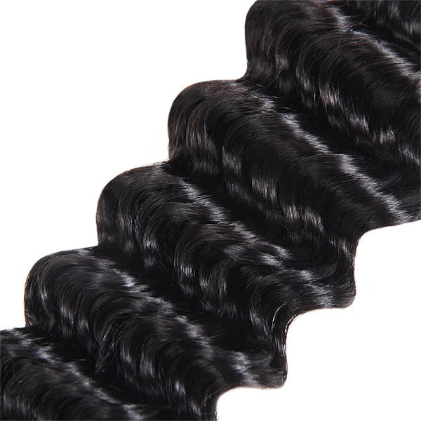 Ishow Hair 2 Bundles Deep Wave Virgin Human Hair Extensions