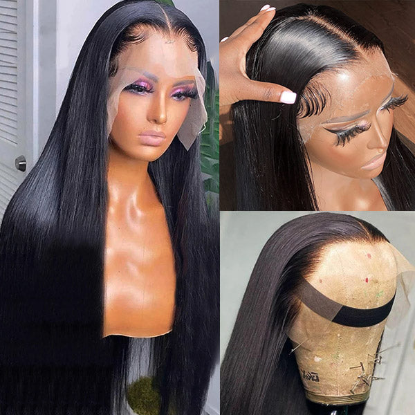 Stuckup.yaa Same 13x4 Straight Hair Lace Front Wigs 180%