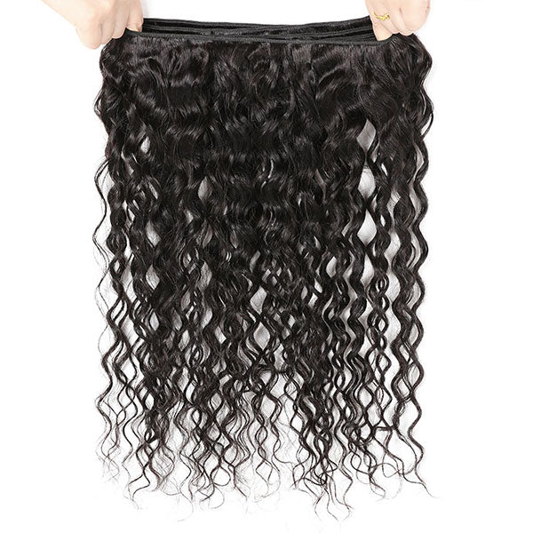 Ishow 100% Virgin Water Wave Human Hair Extensions 1 Bundle