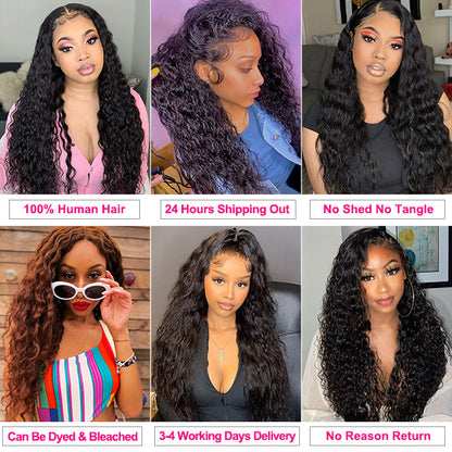 Ishow Malaysian Virgin Hair Unprocessed Water Wave Bundles 4Pcs/Lot