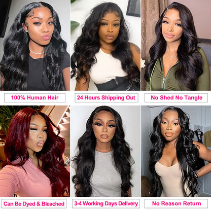 8A Brazilian Body Wave Hair 3 Bundles 100% Human Hair Extension