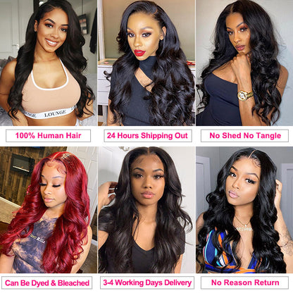 Brazilian Virgin Loose Wave Human Hair 3 Bundles Deals