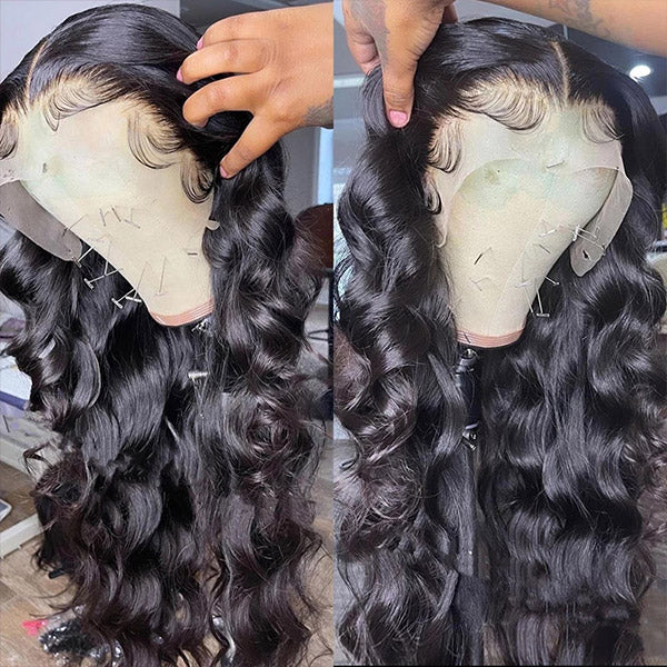 Loose Wave Wig 13x4 HD Lace Front Wigs Brazilian Human Hair Loose Wave Frontal Wig