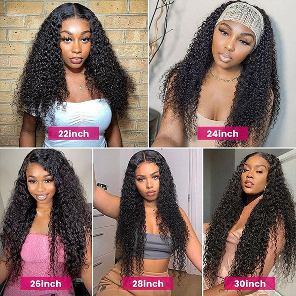 13x4 Curly Hair Wigs Glueless HD Lace Front Wigs 30 Inch Wear And Go Human Hair Wigs