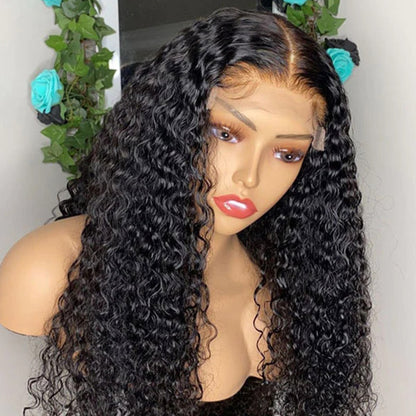 Deep Wave Wig 5x5 Closure Wigs HD Lace Wigs Human Hair Wigs