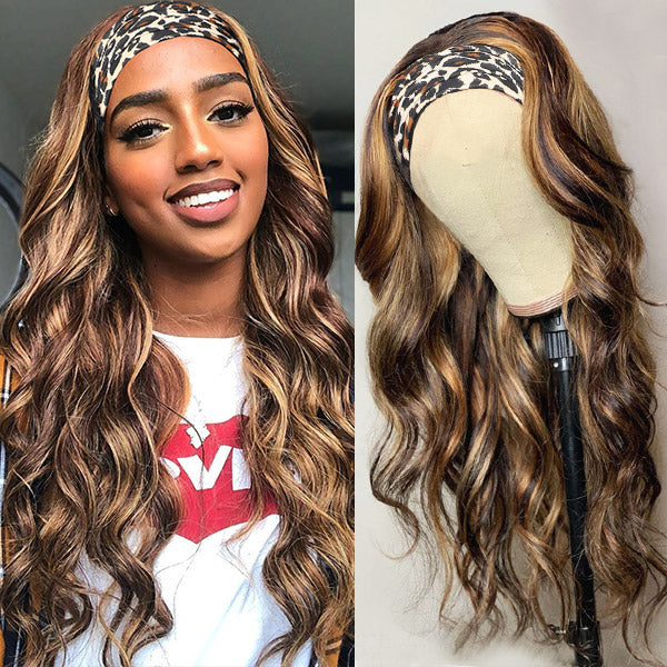 Highlight Wigs 180% Density Long Human Hair Wigs