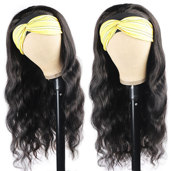 Body wave human hair wig