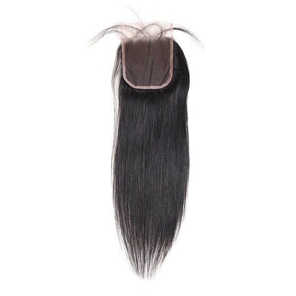 9A Allove Straight Hair 3 Bundles Human Hair With One FREE Closure