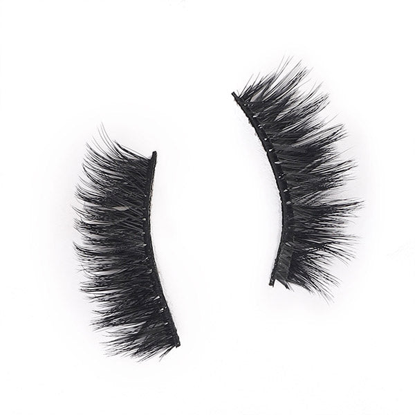 3D Eye Lashes 10 Pairs Mink Eyelashes Criss-cross Strands Cruelty Free