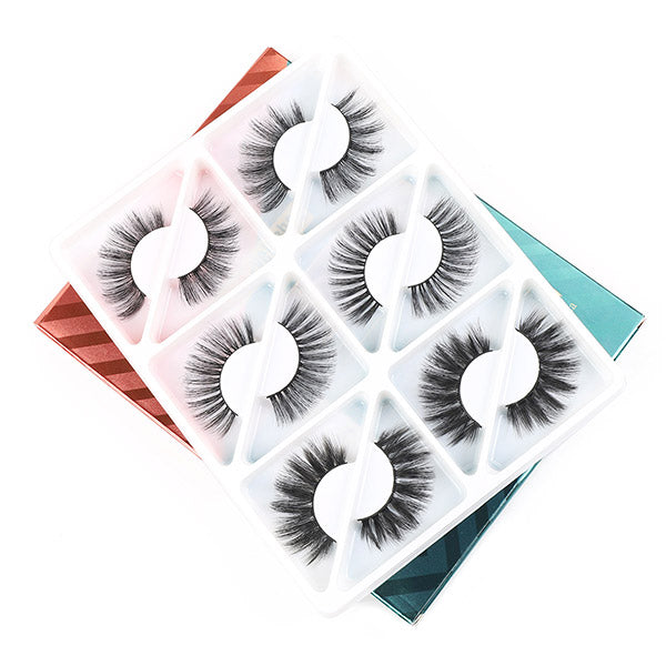 5D Eye Lashes Mink Eyelashes Thick and Full for Fashion Ladies