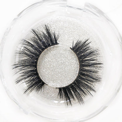 3D Eye Lashes 10 Pairs Mink Eyelashes Criss-cross Strands Cruelty Free