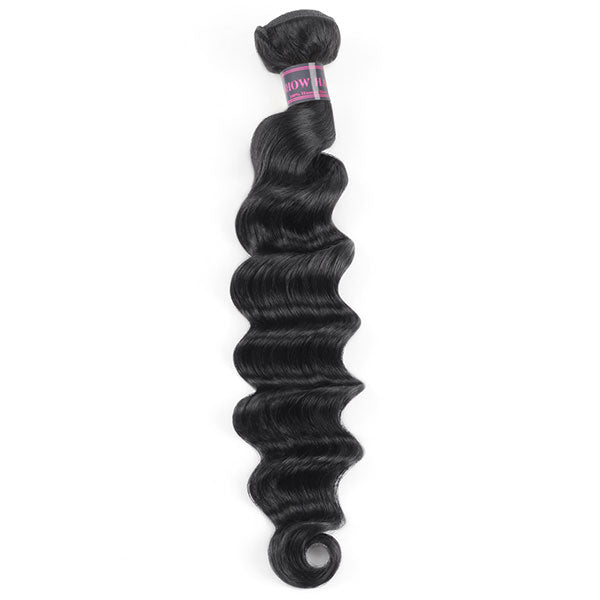 Ishow Hair Loose Deep Wave 2 Bundles Virgin Human Hair