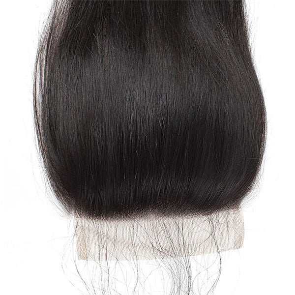 Ishow Straight Human Hair 4x4 Lace Closure With Baby Hair