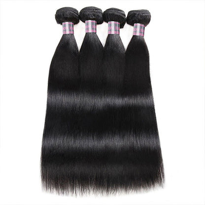 Ishow Brazilian Straight Virgin Hair 4 Bundles 8-28 Inches