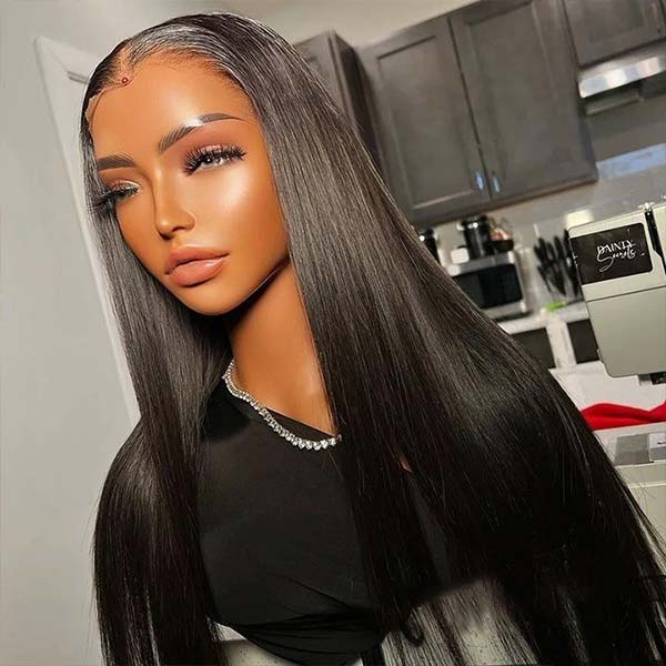 4x4 HD Lace Closure Wigs Straight Human Hair Wigs Glueless Closure Wig 5x5 Lace Closure Wigs