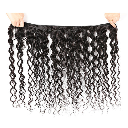 Brazilian Water Wave Human Hair Weave 10A Quality 100% Virgin Hair