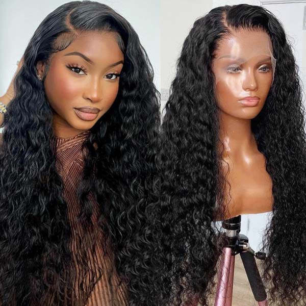 Water Wave Wig 13x4 HD Lace Front Wig Brazilian Hair Glueless 13x6 Lace Frontal Wig